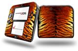 Fractal Fur Tiger - Decal Style Vinyl Skin fits Nintendo 2DS - 2DS NOT INCLUDED