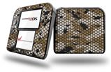 HEX Mesh Camo 01 Tan - Decal Style Vinyl Skin fits Nintendo 2DS - 2DS NOT INCLUDED