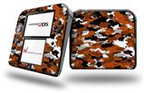 WraptorCamo Digital Camo Burnt Orange - Decal Style Vinyl Skin fits Nintendo 2DS - 2DS NOT INCLUDED