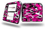 WraptorCamo Digital Camo Hot Pink - Decal Style Vinyl Skin fits Nintendo 2DS - 2DS NOT INCLUDED