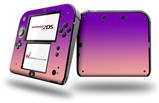 Smooth Fades Pink Purple - Decal Style Vinyl Skin fits Nintendo 2DS - 2DS NOT INCLUDED