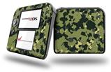WraptorCamo Old School Camouflage Camo Army - Decal Style Vinyl Skin fits Nintendo 2DS - 2DS NOT INCLUDED