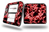 Electrify Red - Decal Style Vinyl Skin fits Nintendo 2DS - 2DS NOT INCLUDED
