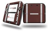 Football - Decal Style Vinyl Skin fits Nintendo 2DS - 2DS NOT INCLUDED