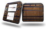 Wooden Barrel - Decal Style Vinyl Skin fits Nintendo 2DS - 2DS NOT INCLUDED
