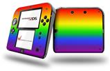 Smooth Fades Rainbow - Decal Style Vinyl Skin fits Nintendo 2DS - 2DS NOT INCLUDED