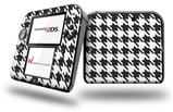 Houndstooth Dark Gray - Decal Style Vinyl Skin fits Nintendo 2DS - 2DS NOT INCLUDED
