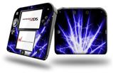 Lightning Blue - Decal Style Vinyl Skin fits Nintendo 2DS - 2DS NOT INCLUDED