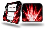 Lightning Red - Decal Style Vinyl Skin fits Nintendo 2DS - 2DS NOT INCLUDED