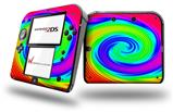 Rainbow Swirl - Decal Style Vinyl Skin fits Nintendo 2DS - 2DS NOT INCLUDED