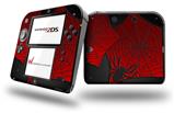 Spider Web - Decal Style Vinyl Skin fits Nintendo 2DS - 2DS NOT INCLUDED