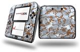 Rusted Metal - Decal Style Vinyl Skin fits Nintendo 2DS - 2DS NOT INCLUDED