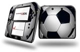 Soccer Ball - Decal Style Vinyl Skin fits Nintendo 2DS - 2DS NOT INCLUDED