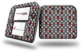 XO Hearts - Decal Style Vinyl Skin fits Nintendo 2DS - 2DS NOT INCLUDED