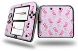 Flamingos on Pink - Decal Style Vinyl Skin fits Nintendo 2DS - 2DS NOT INCLUDED