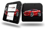 2010 Camaro RS Red - Decal Style Vinyl Skin fits Nintendo 2DS - 2DS NOT INCLUDED