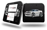 2010 Camaro RS White - Decal Style Vinyl Skin fits Nintendo 2DS - 2DS NOT INCLUDED
