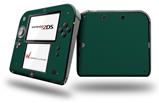 Solids Collection Hunter Green - Decal Style Vinyl Skin fits Nintendo 2DS - 2DS NOT INCLUDED