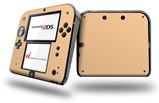 Solids Collection Peach - Decal Style Vinyl Skin fits Nintendo 2DS - 2DS NOT INCLUDED
