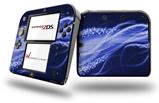 Mystic Vortex Blue - Decal Style Vinyl Skin fits Nintendo 2DS - 2DS NOT INCLUDED