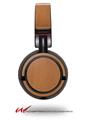 Decal style Skin Wrap for Sony MDR ZX100 Headphones Wood Grain - Oak 02 (HEADPHONES  NOT INCLUDED)