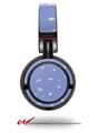 Decal style Skin Wrap for Sony MDR ZX100 Headphones Snowflakes (HEADPHONES  NOT INCLUDED)