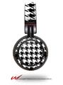 Decal style Skin Wrap for Sony MDR ZX100 Headphones Houndstooth Black (HEADPHONES  NOT INCLUDED)
