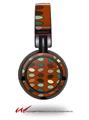 Decal style Skin Wrap for Sony MDR ZX100 Headphones Leafy (HEADPHONES  NOT INCLUDED)