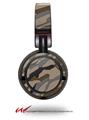 Decal style Skin Wrap for Sony MDR ZX100 Headphones Camouflage Brown (HEADPHONES  NOT INCLUDED)