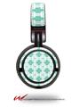 Decal style Skin Wrap for Sony MDR ZX100 Headphones Boxed Seafoam Green (HEADPHONES  NOT INCLUDED)