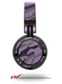 Decal style Skin Wrap for Sony MDR ZX100 Headphones Camouflage Purple (HEADPHONES  NOT INCLUDED)