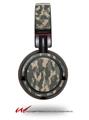 Decal style Skin Wrap for Sony MDR ZX100 Headphones WraptorCamo Digital Camo Combat (HEADPHONES  NOT INCLUDED)