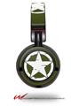Decal style Skin Wrap for Sony MDR ZX100 Headphones Distressed Army Star (HEADPHONES NOT INCLUDED)