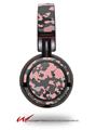 Decal style Skin Wrap for Sony MDR ZX100 Headphones WraptorCamo Old School Camouflage Camo Pink (HEADPHONES  NOT INCLUDED)