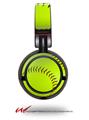 Decal style Skin Wrap for Sony MDR ZX100 Headphones Softball (HEADPHONES  NOT INCLUDED)