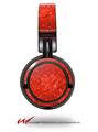 Decal style Skin Wrap for Sony MDR ZX100 Headphones Stardust Red (HEADPHONES  NOT INCLUDED)
