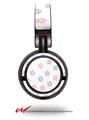 Decal style Skin Wrap for Sony MDR ZX100 Headphones Pastel Flowers (HEADPHONES  NOT INCLUDED)
