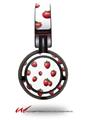 Decal style Skin Wrap for Sony MDR ZX100 Headphones Strawberries on White (HEADPHONES  NOT INCLUDED)