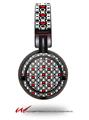 Decal style Skin Wrap for Sony MDR ZX100 Headphones XO Hearts (HEADPHONES  NOT INCLUDED)
