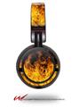 Decal style Skin Wrap for Sony MDR ZX100 Headphones Open Fire (HEADPHONES  NOT INCLUDED)
