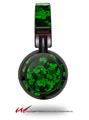 Decal style Skin Wrap for Sony MDR ZX100 Headphones St Patricks Clover Confetti (HEADPHONES  NOT INCLUDED)