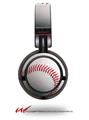 Decal style Skin Wrap for Sony MDR ZX100 Headphones Baseball (HEADPHONES  NOT INCLUDED)