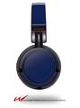 Decal style Skin Wrap for Sony MDR ZX100 Headphones Solids Collection Navy Blue (HEADPHONES  NOT INCLUDED)