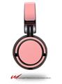 Decal style Skin Wrap for Sony MDR ZX100 Headphones Solids Collection Pink (HEADPHONES  NOT INCLUDED)