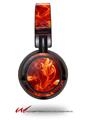 Decal style Skin Wrap for Sony MDR ZX100 Headphones Fire Flower (HEADPHONES  NOT INCLUDED)