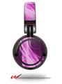 Decal style Skin Wrap for Sony MDR ZX100 Headphones Mystic Vortex Hot Pink (HEADPHONES  NOT INCLUDED)