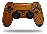 WraptorSkinz Skin compatible with Sony PS4 Dualshock Controller PlayStation 4 Original Slim and Pro Wood Grain - Oak 01 (CONTROLLER NOT INCLUDED)