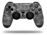 WraptorSkinz Skin compatible with Sony PS4 Dualshock Controller PlayStation 4 Original Slim and Pro Triangle Mosaic Gray (CONTROLLER NOT INCLUDED)