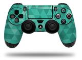 WraptorSkinz Skin compatible with Sony PS4 Dualshock Controller PlayStation 4 Original Slim and Pro Triangle Mosaic Seafoam Green (CONTROLLER NOT INCLUDED)