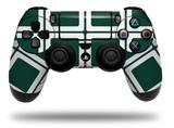 WraptorSkinz Skin compatible with Sony PS4 Dualshock Controller PlayStation 4 Original Slim and Pro Squared Hunter Green (CONTROLLER NOT INCLUDED)